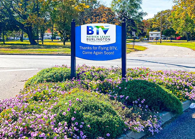 Exterior Signage for BTV