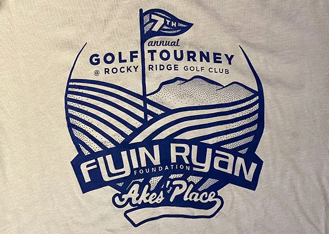 Flyin' Ryan Foundation Tee Shirt Graphics