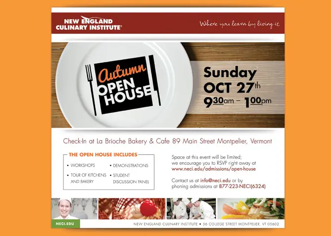 Print Advertising for NECI