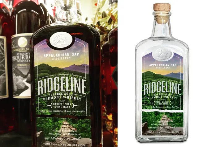 Label Design for Appalachian Gap Distillery