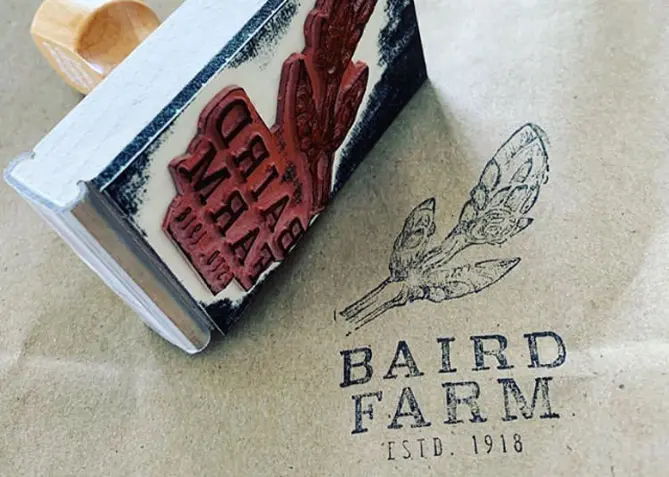 Baird Farm Logo and Packaging Design