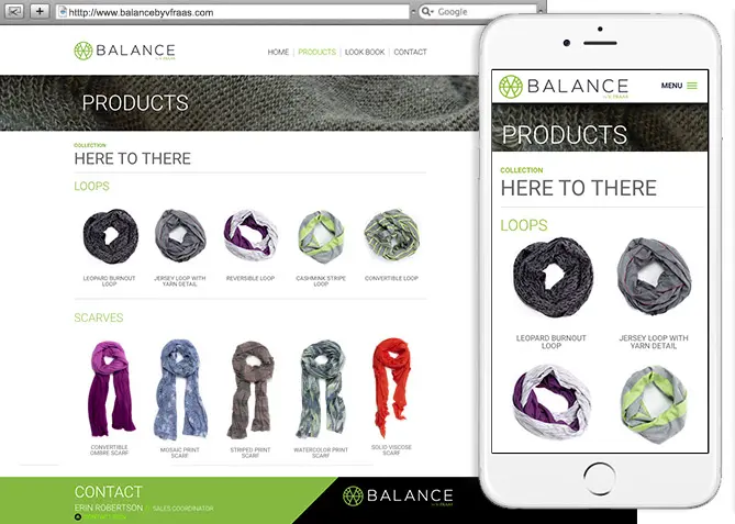 Responsive Website V. Fraas