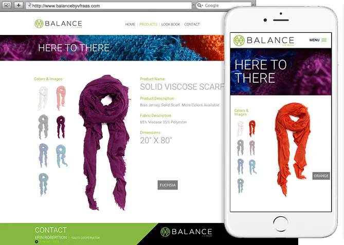 Responsive Website V. Fraas