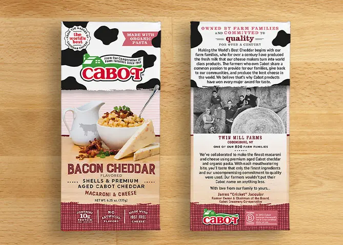 Packaging Design Cabot