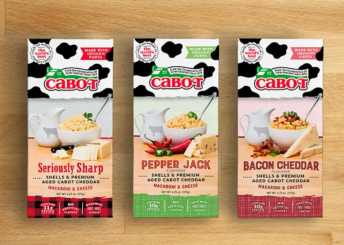 Packaging Design for Cabot