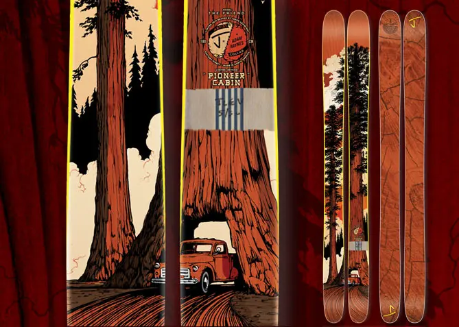 Ski Graphics for J Skis
