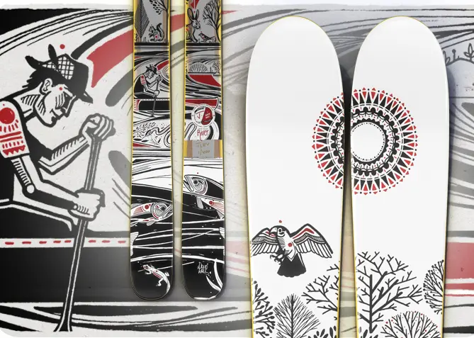 Ski Graphics for J Skis