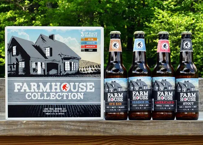Label and Packaging Design for Long Trail Brewing Co.