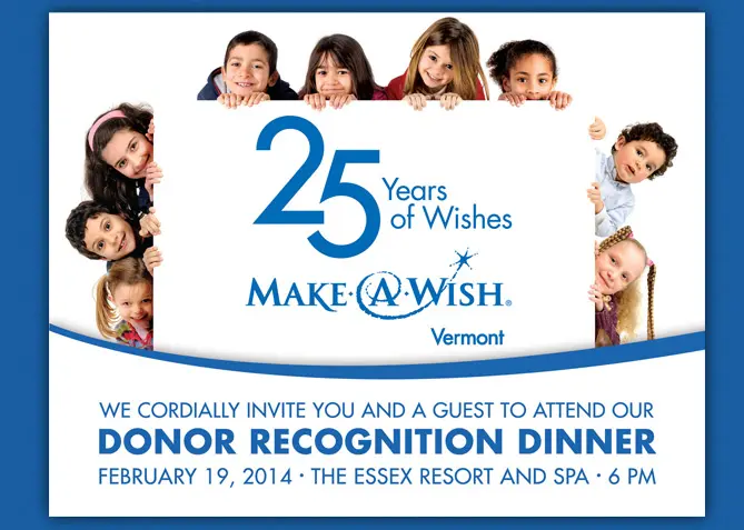 Make-A-Wish Vermont Marketing and Advertsing