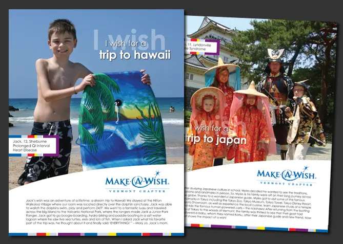 Point of Sale Advertising for Make-A-Wish Vermont