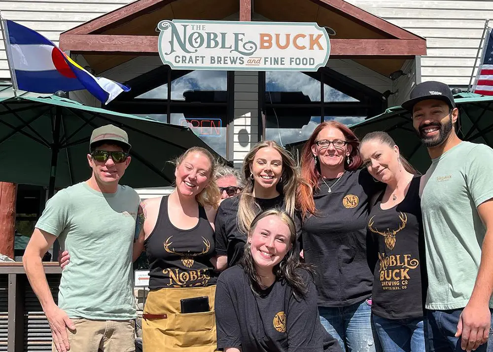 Exterior Signage for The Noble Buck
