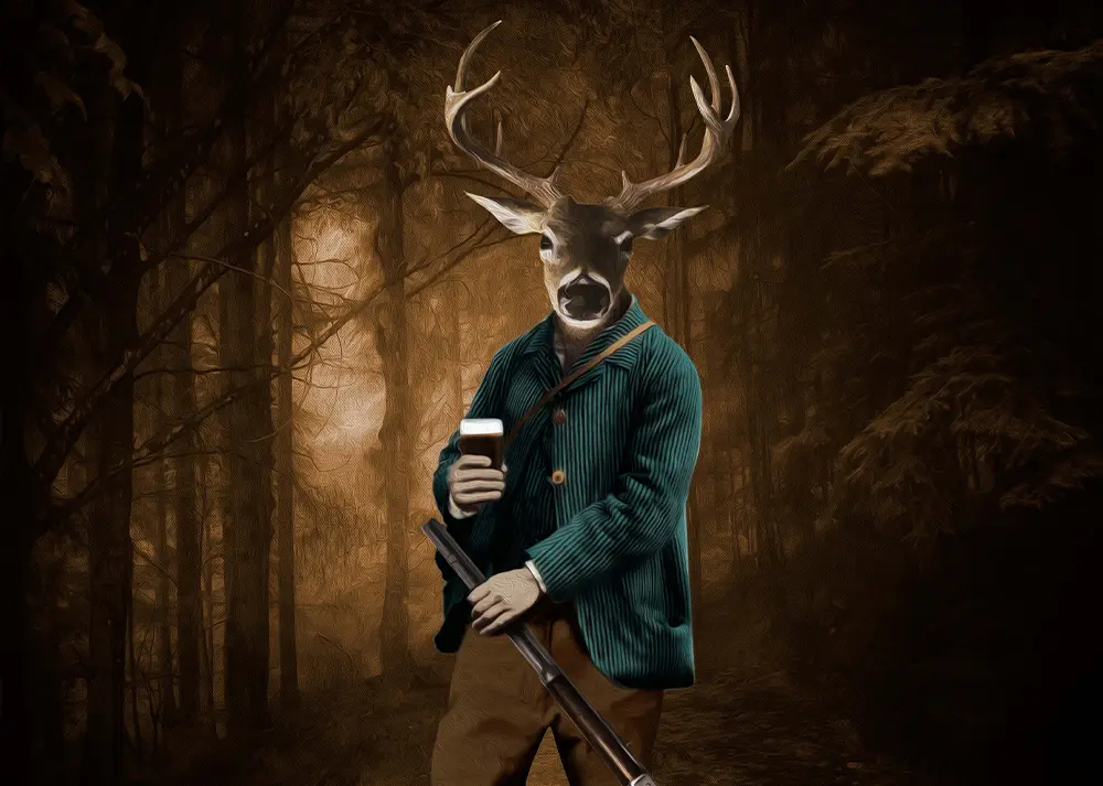 Custom Illustration for The Noble Buck
