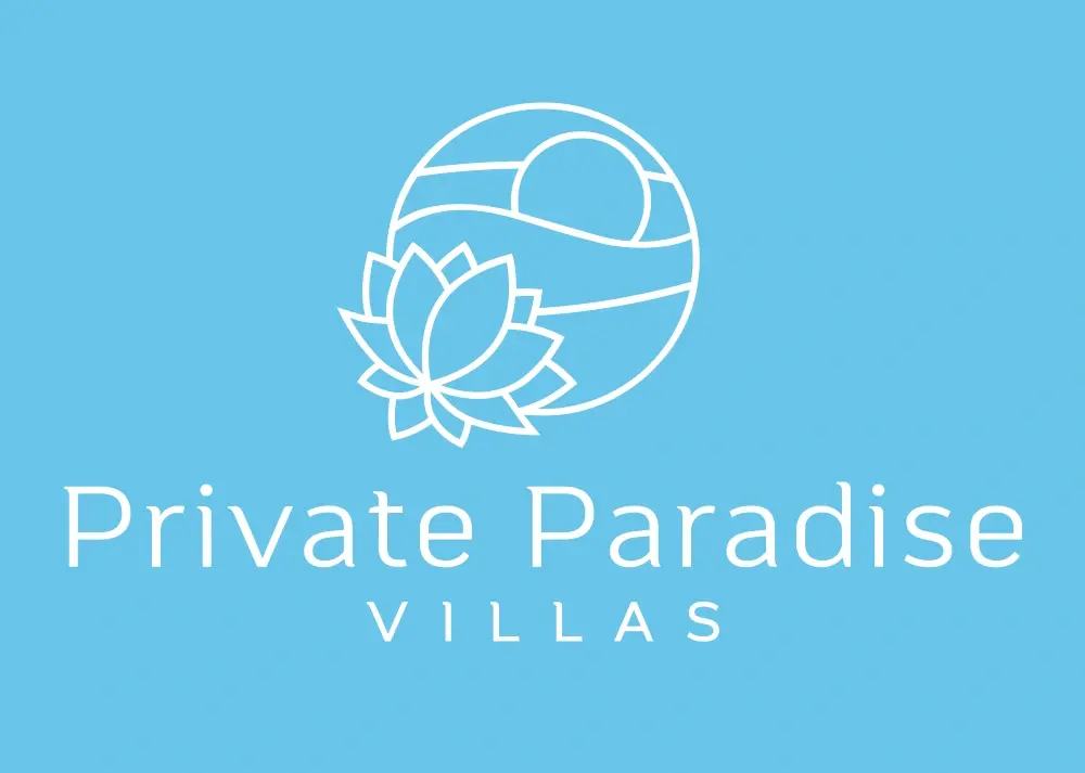 One Color Logo Design for Private Paradise Villas