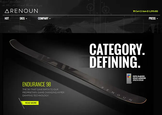 Brand Messaging and Copwriting for Renoun