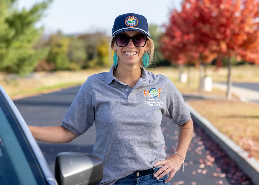 RCT Rides Logo for Rural Community Transportation