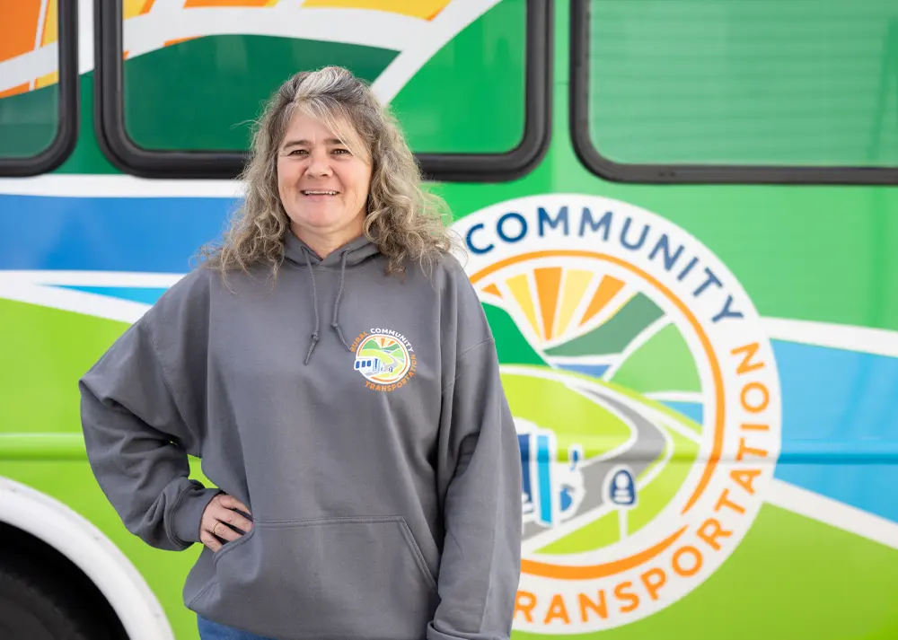 One Color Alternate Logo for Rural Community Transportation