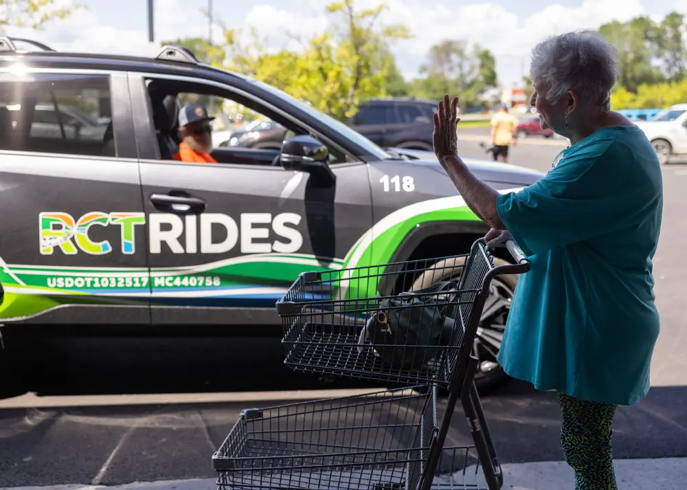 Vehicle Wrap & Photography for Rural Community Transportation