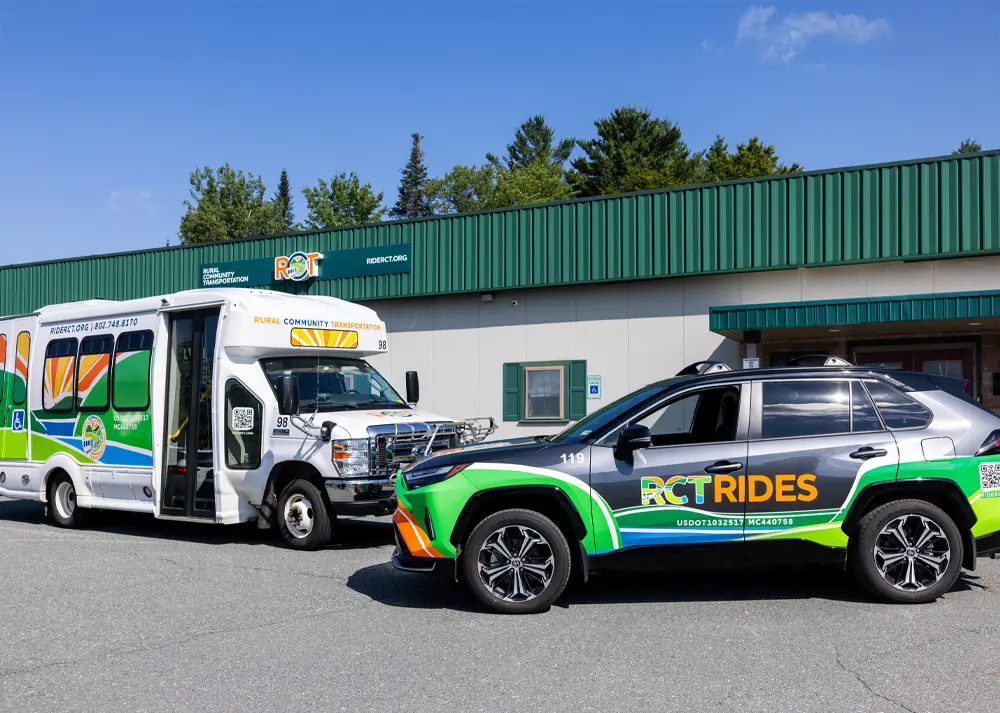 Vehicle Wrap & Photography for Rural Community Transportation
