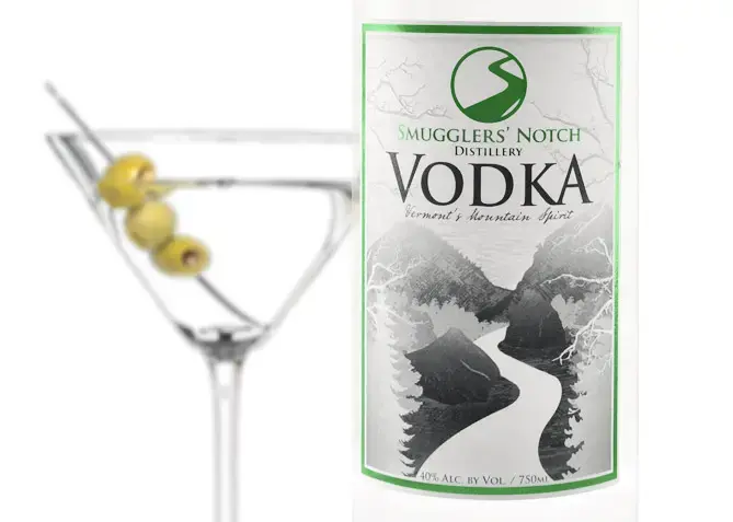 Label Design for Smugglers' Notch Distillery