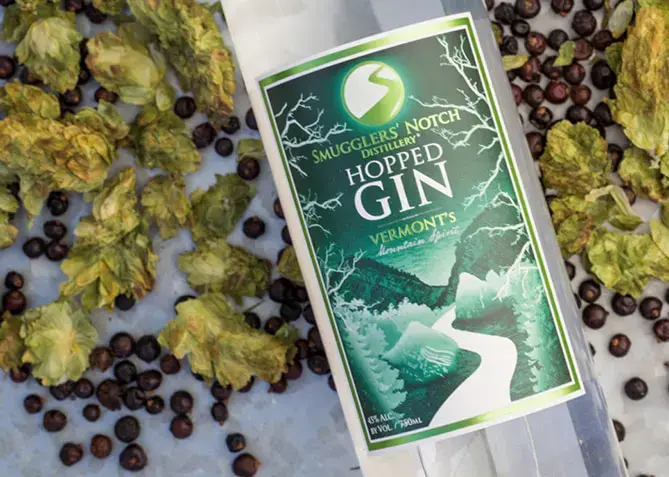 Label Design for Smugglers' Notch Distillery