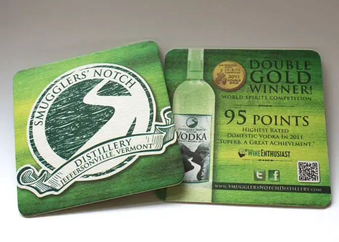 Graphic Design for Smugglers' Notch Distillery