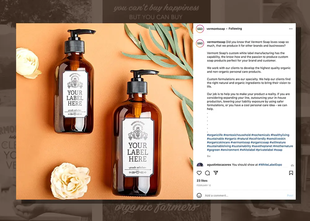 Photography for Vermont Soap
