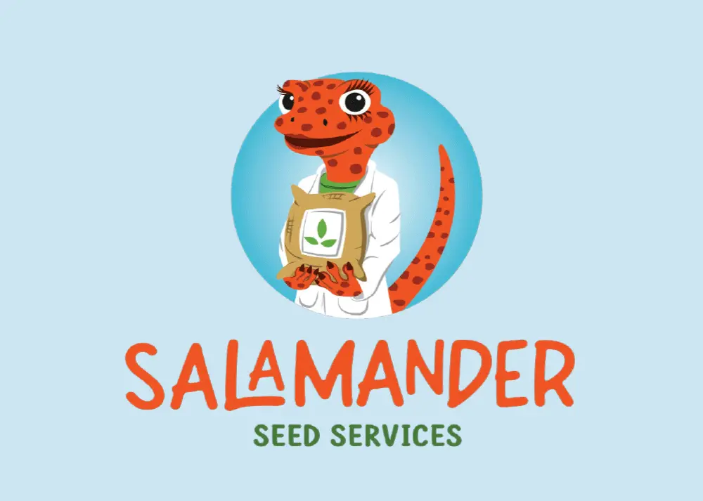 Logo Design, Branding for Salamander Seed Services