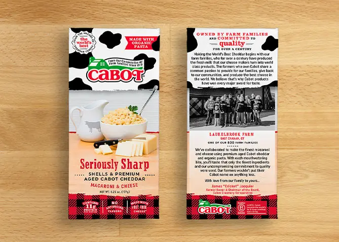 Label Design for Cabot