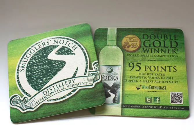 Graphic Design for Smugglers' Notch Distillery