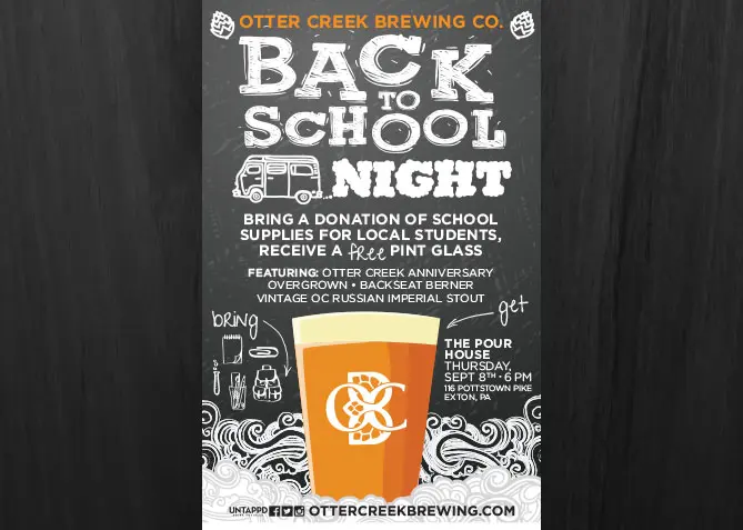 Event Poster for Otter Creek Brewing Co.