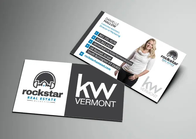 Business Card for Rockstar Real Estate
