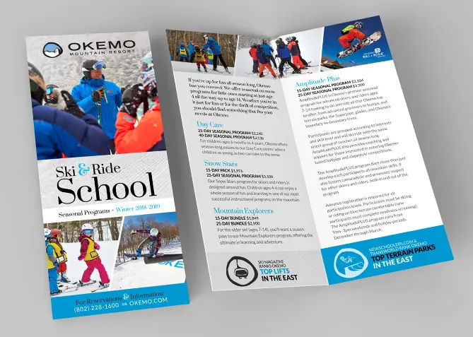 Brochure Design for Make-A-Wish Vermont