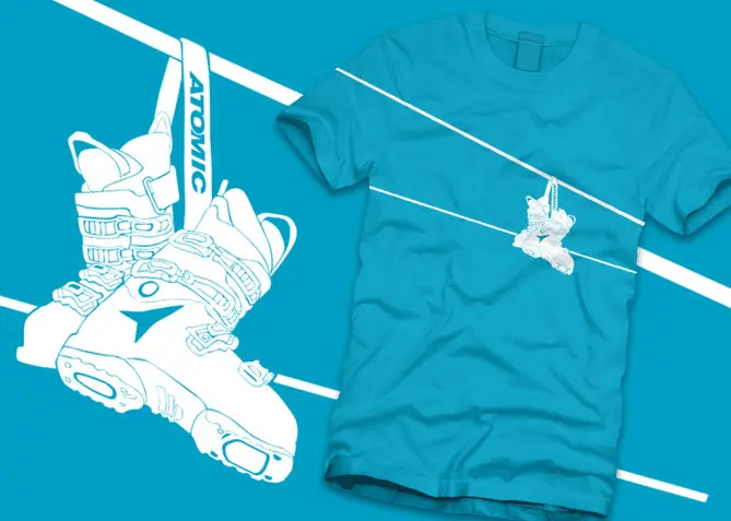 Tee Shirt Graphic for Atomic