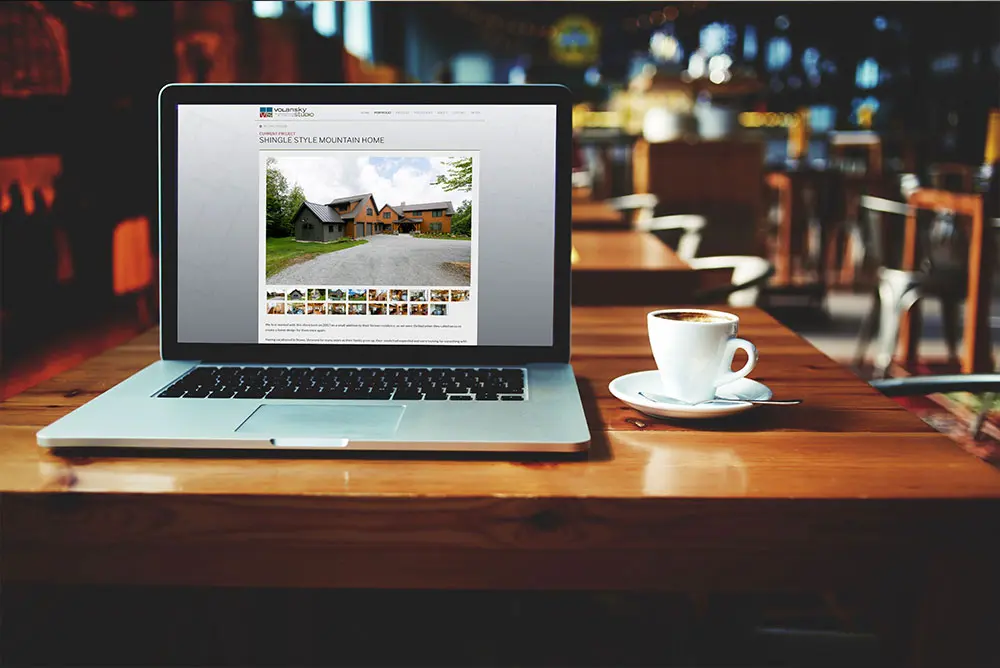 Website development for Volansky Studio - use case scenario.