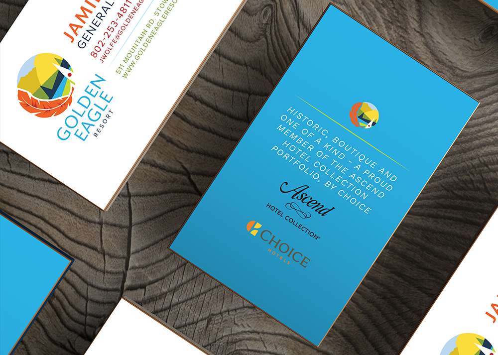 Business Cards for The Golden Eagle Resort