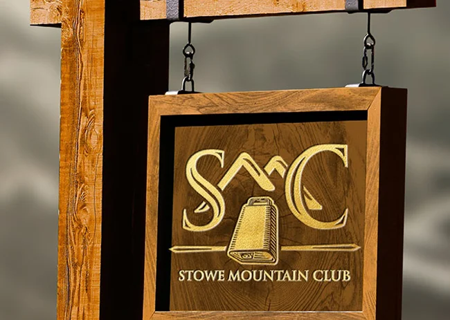 Environmental Branding for Stowe Mt. Club