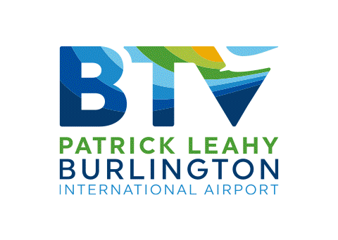 Patrick Leahy Burlington International Airport Branding - Logo Design