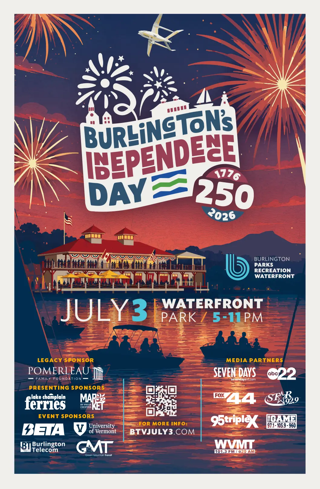 Poster for Burlington Parks and Rec