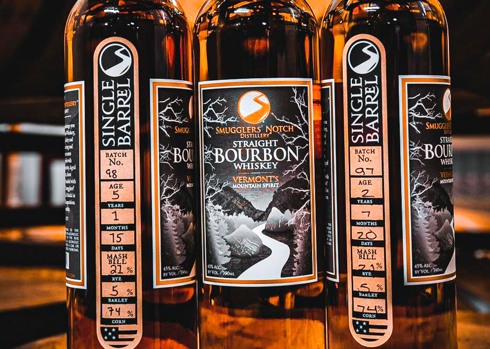 Label Design for Smugglers' Notch Distillery