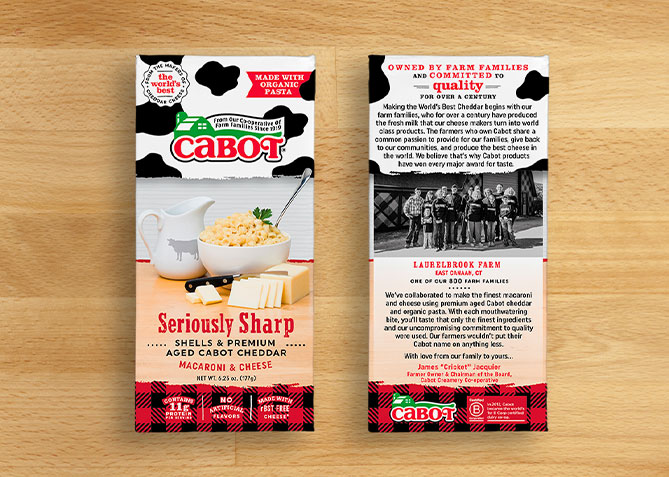 Label Design for Cabot