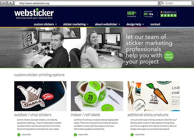 Responsive Website Design, Responsive Website Development for Websticker 