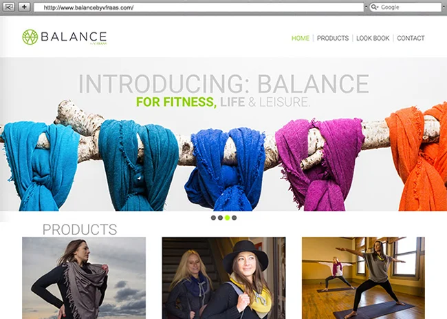 Responsive Website Design, Responsive Website Development for Balance 