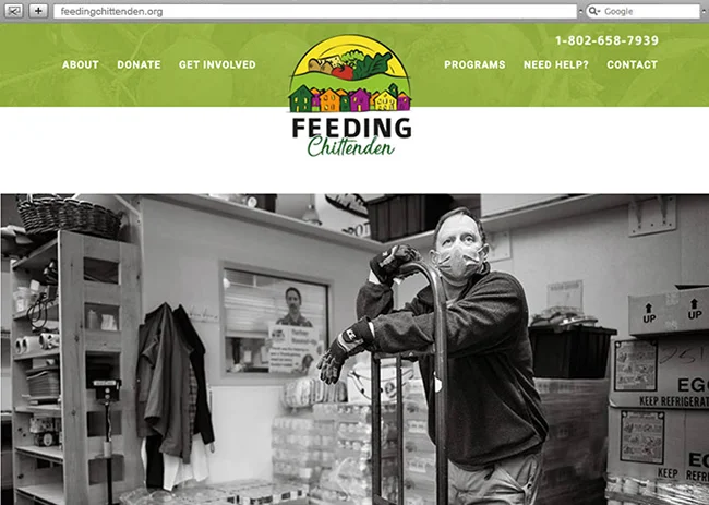 Responsive Ecommerce Design, Responsive Ecommerce Development for Feeding Chittenden