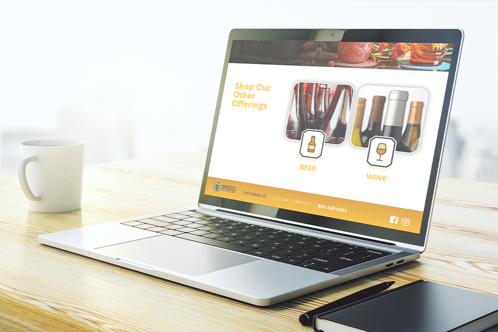 Website development for Brewfest Beverage - use case scenario.