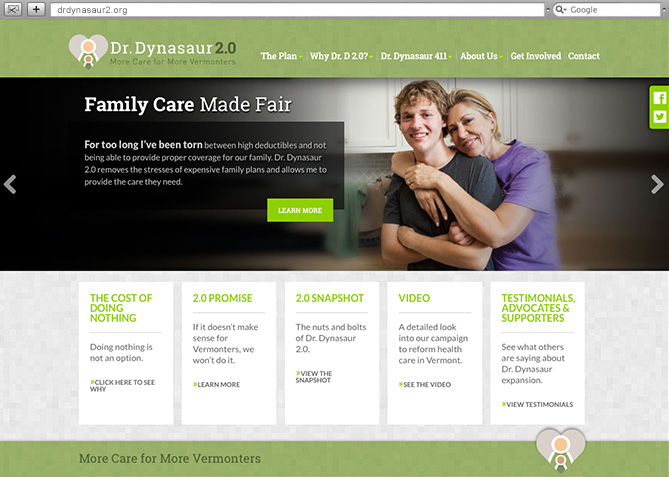 Responsive Website Design, Responsive Website Development for Dr. Dynasaur 2.0 