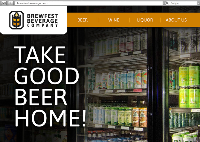 Responsive Ecommerce Design, Responsive Ecommerce Development for Brewfest Beverage